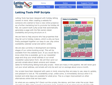 Tablet Screenshot of letting-tools.com